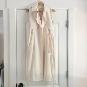 Makers of Dreams Sleeveless Trench Vest - XS